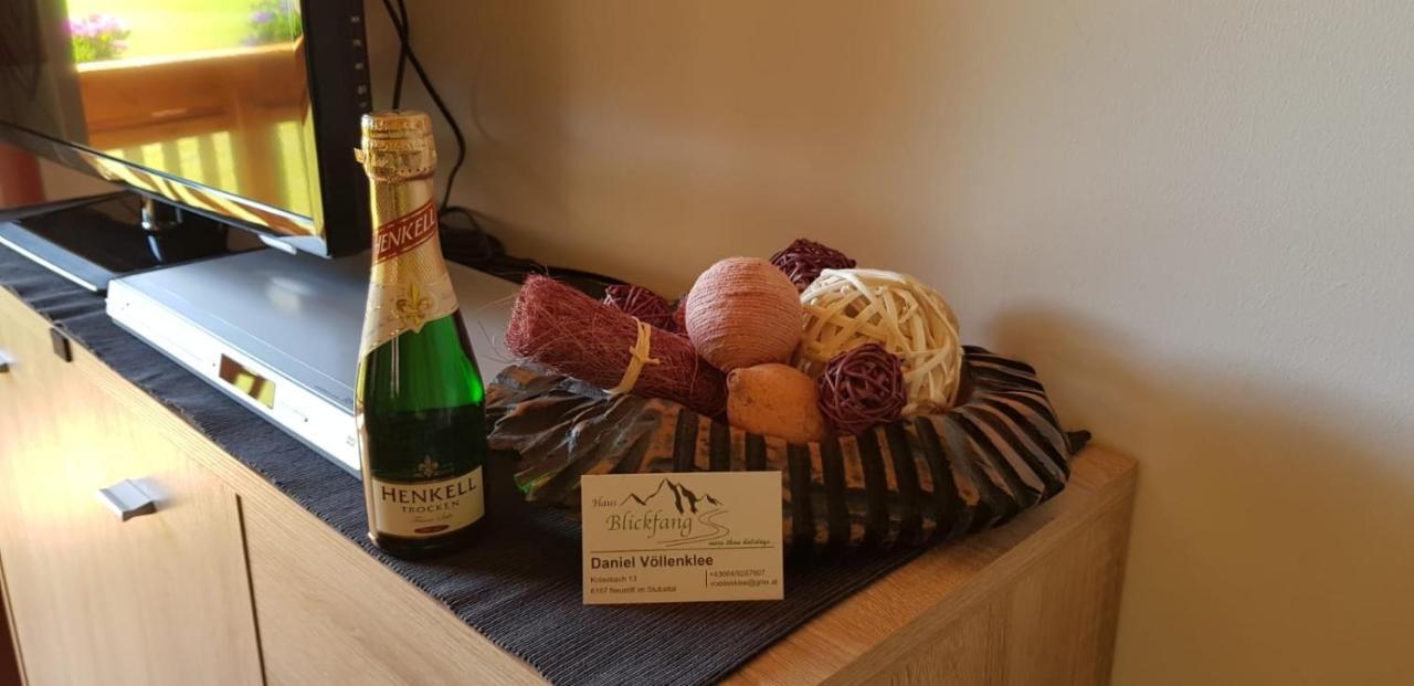 Appartamento Haus Blickfang Neustift im Stubaital Esterno foto